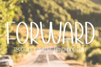 Forward Display font