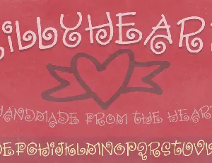 Sillyheart DEMO font