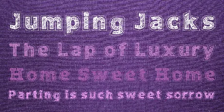 Needlework Perfect font