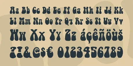 Bellybeans FG font