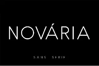 Novaria font