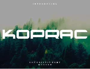 Koprac font