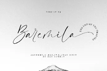 Baremila font