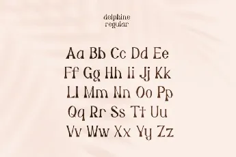 Delphine font