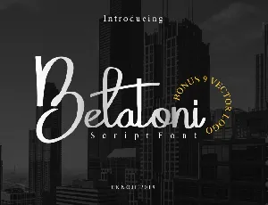 Belatoni font