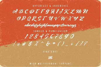 Vintage Style font