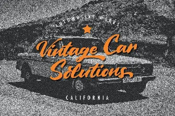 Vintage Style font