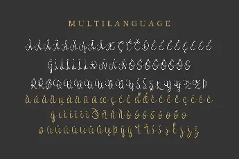 Syllia Demo font