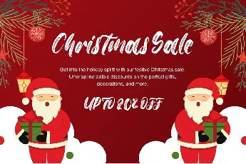 Christmas Theme font