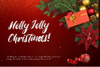 Christmas Theme font