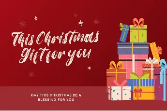 Christmas Theme font