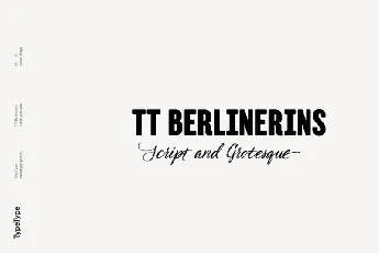 TT Berlinerins Duo font