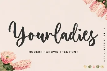 Yourladies font