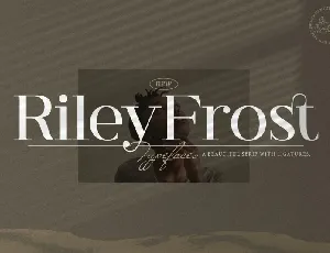 Riley Frost Serif font