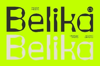 CS Belika font