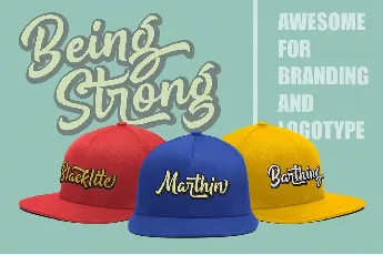 Be Strong font