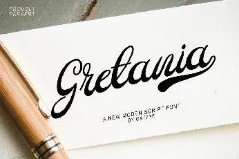 Gretania font