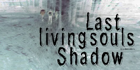 Last living souls font