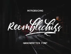 Reemblechiss font