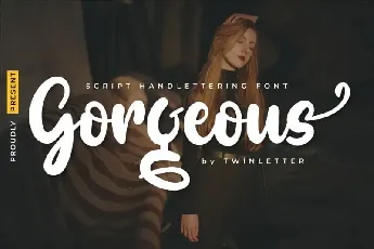 Gorgeous Script font