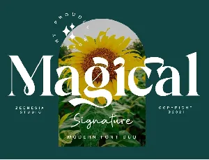 Magical font