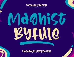 Maghist Byfule font