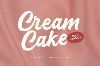 Cream Cake font