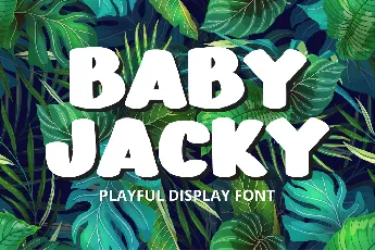 BABY JACKY font