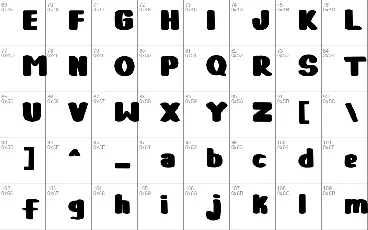 BABY JACKY font