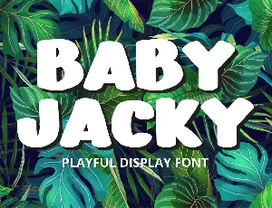 BABY JACKY font