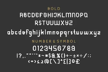 Reyburn Demo font