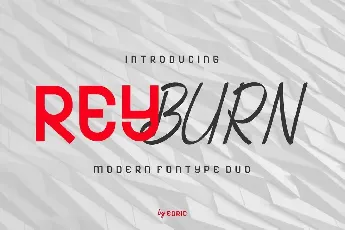 Reyburn Demo font