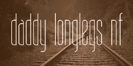 Daddy Longlegs NF font