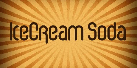 IceCream Soda font