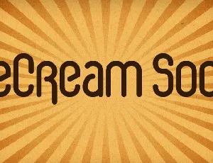 IceCream Soda font