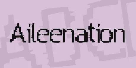 Aileenation font