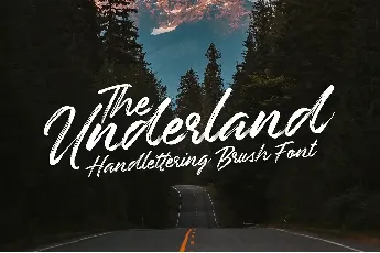 Underland Script font