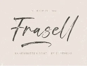 Frasell font