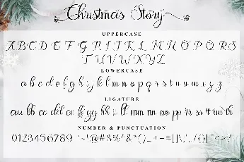 Christmas Story font