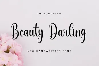 Beauty Darling Script font