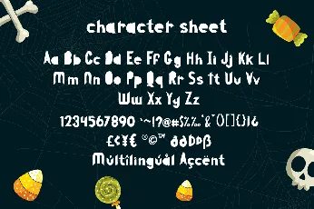 Pumpkin Face font