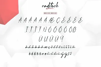 Radstock Demo font