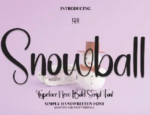 Snowball Script font