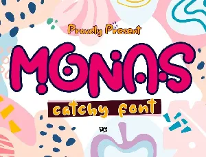 Monas Regular font