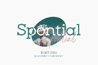 Spontial Duo font