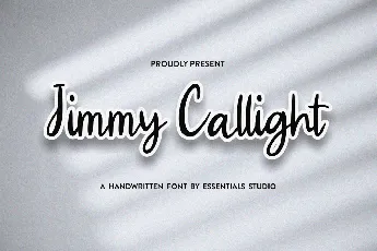 Jimmy Callight font