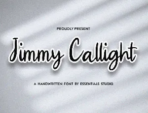 Jimmy Callight font