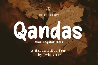 Qandas font