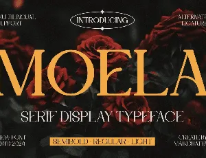 MOELA font