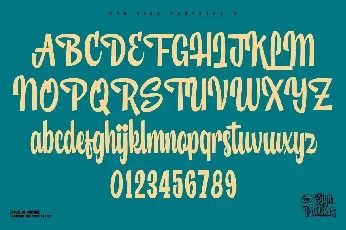 Sign Panthers 2 font